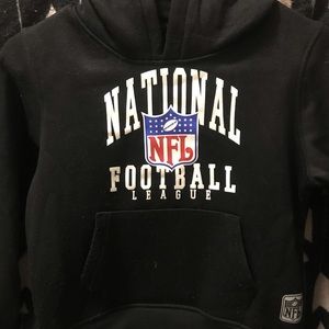 Authentic Boys NFL Football premium hoodie size 7 small
